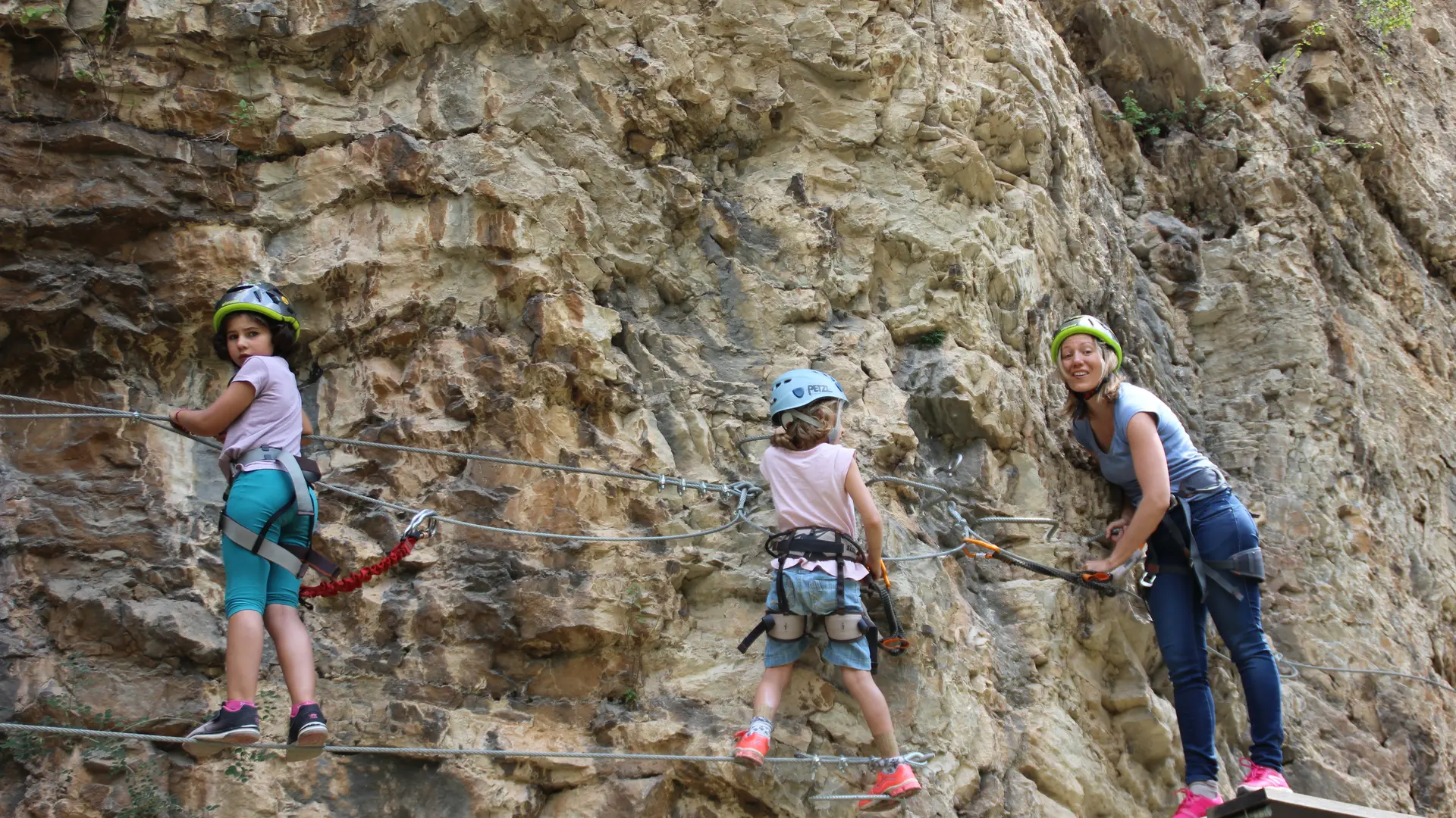 Via ferrata enfant