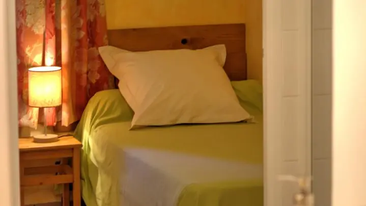 Chambre chèvrefeuille suite : le second couchage dans la 2ème chambre