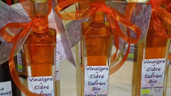 Vinaigre de Cidre au Safran