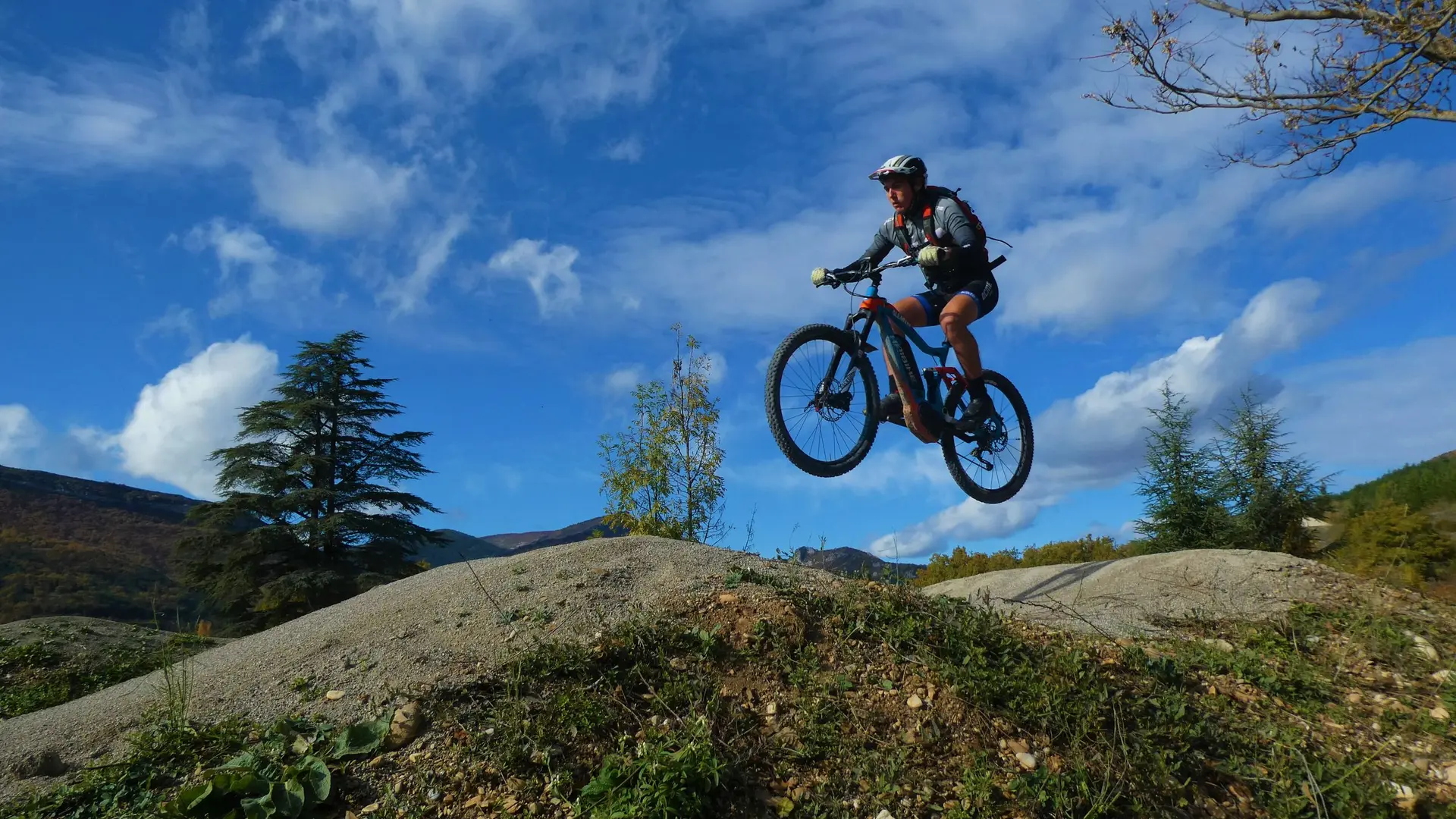 On se fait plaisir sur le parcours de bosses !