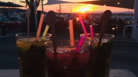 Cocktail en terrasse