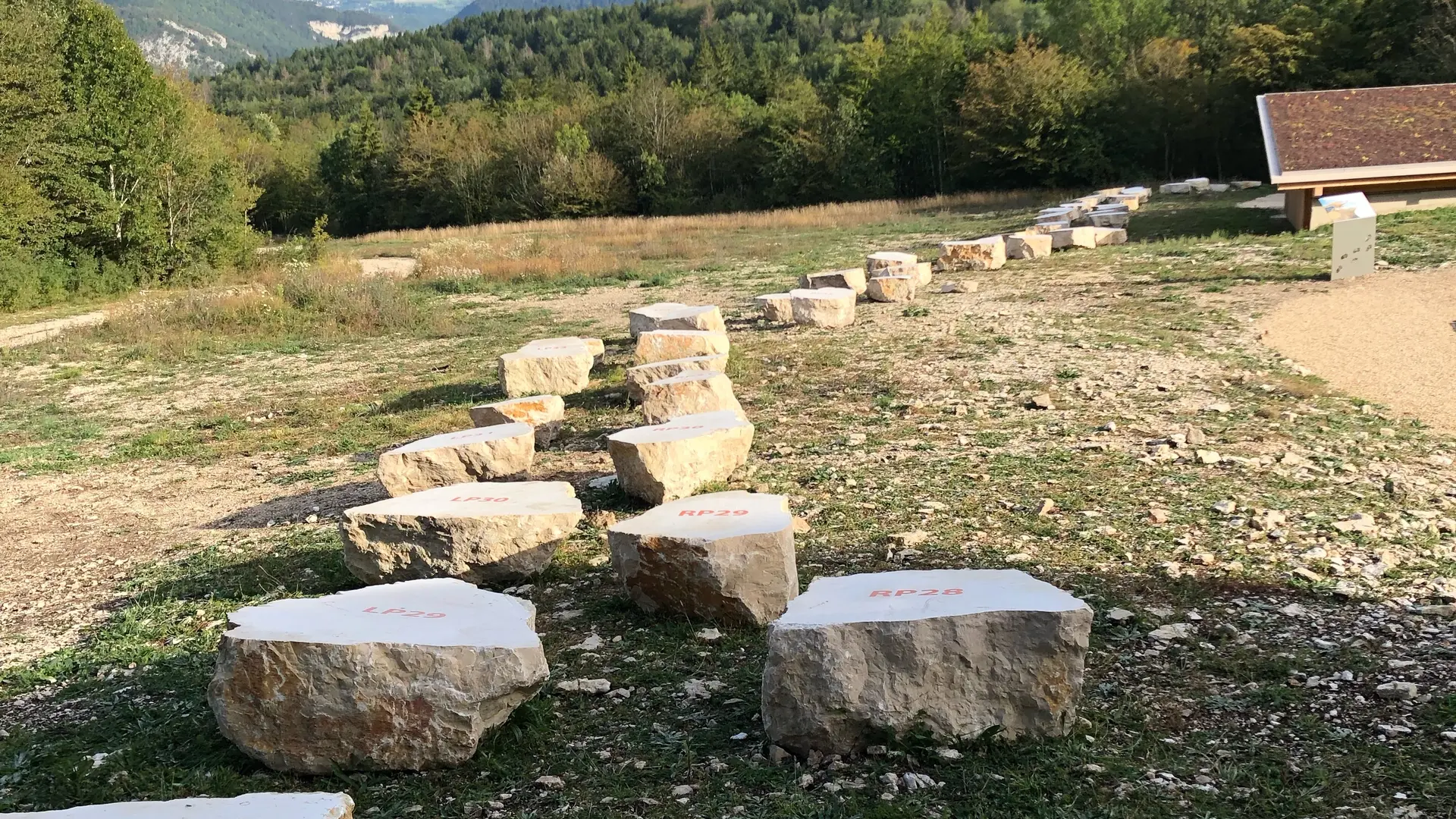 Dinoplagne® - emplacement empruntes répertoriées