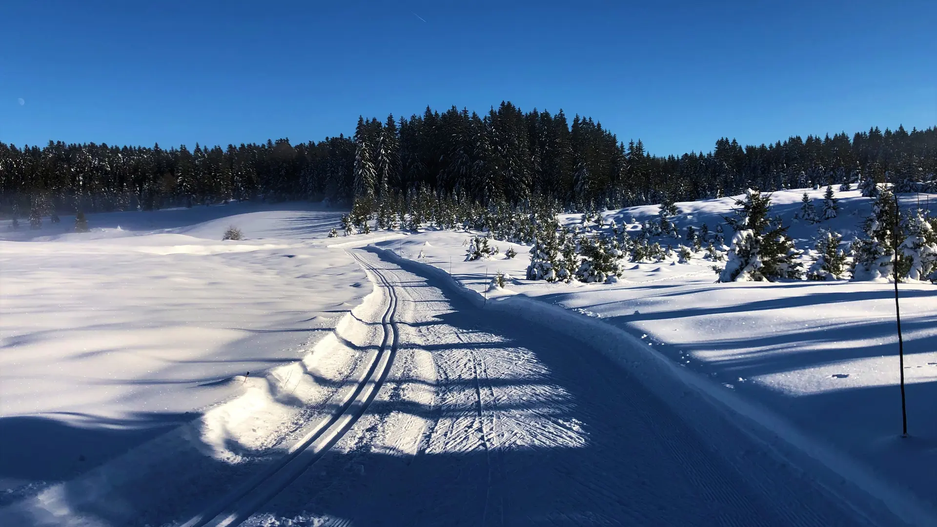 Ski nordique sur le Site de Lachat_Haut Valromey