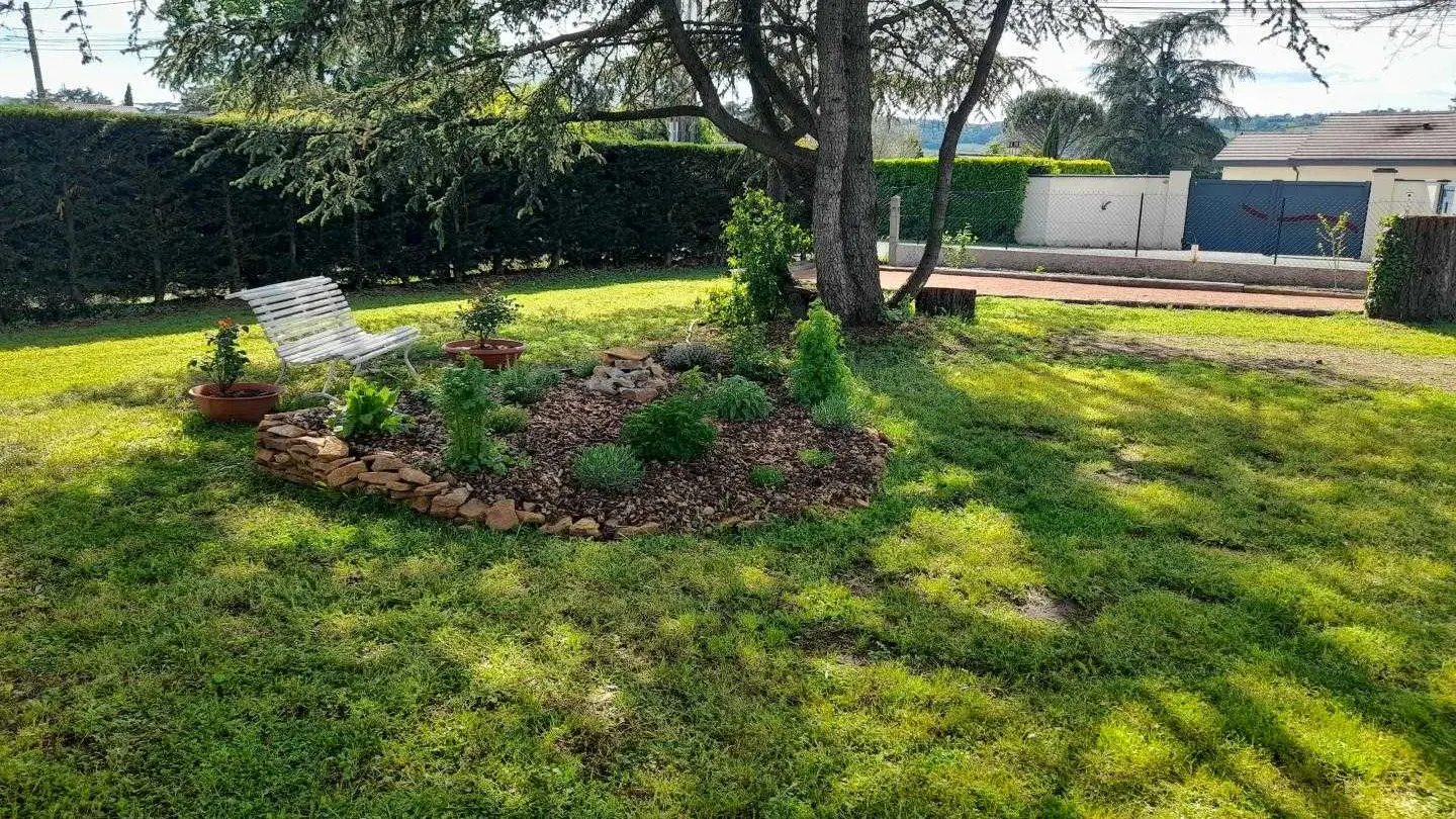 Le jardin des aromates, jardin ouest