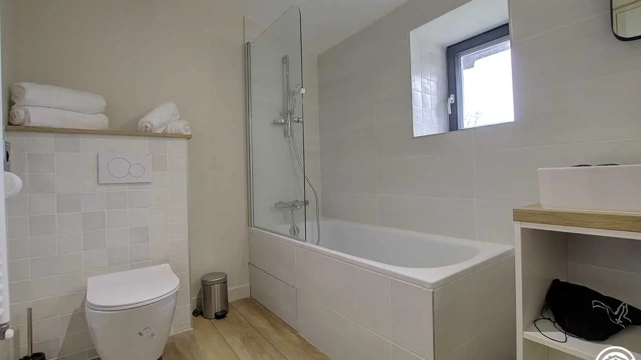 Salle de bain du gîte Le Four à Pain