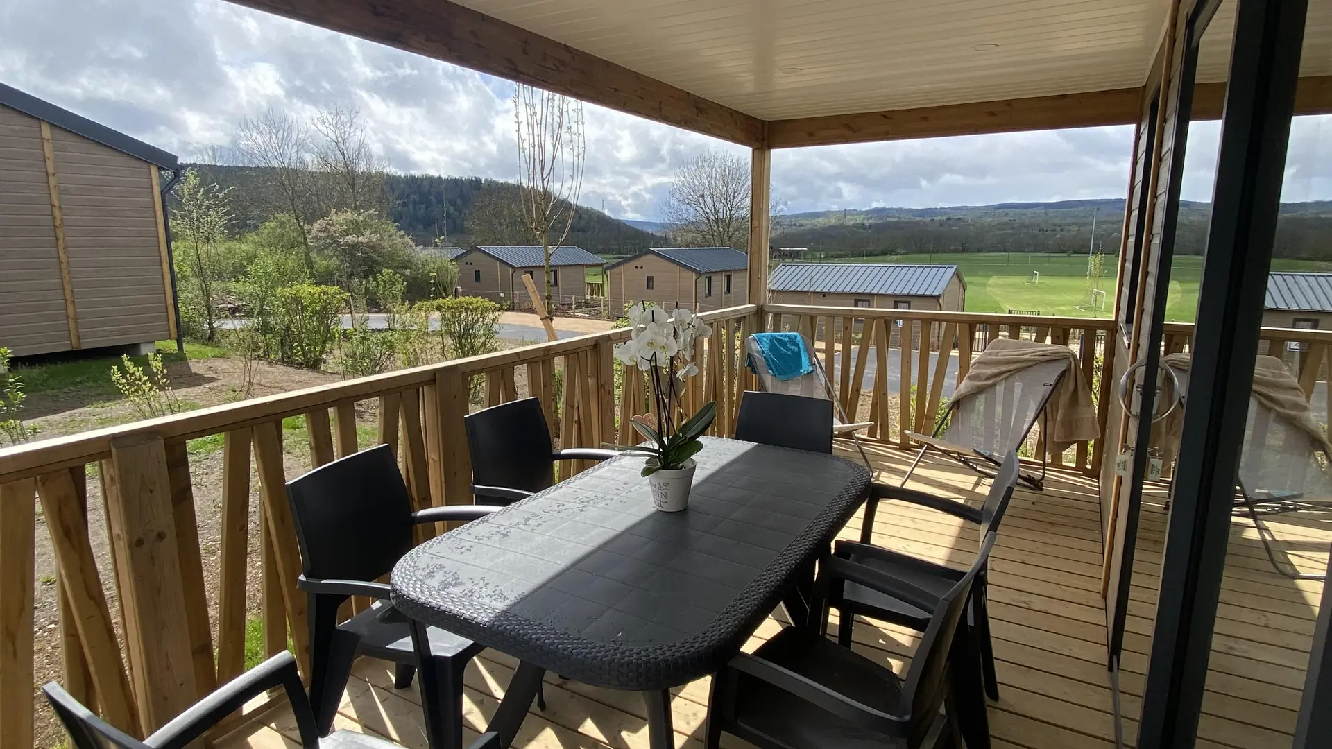 camping chalet confort premium camping ain