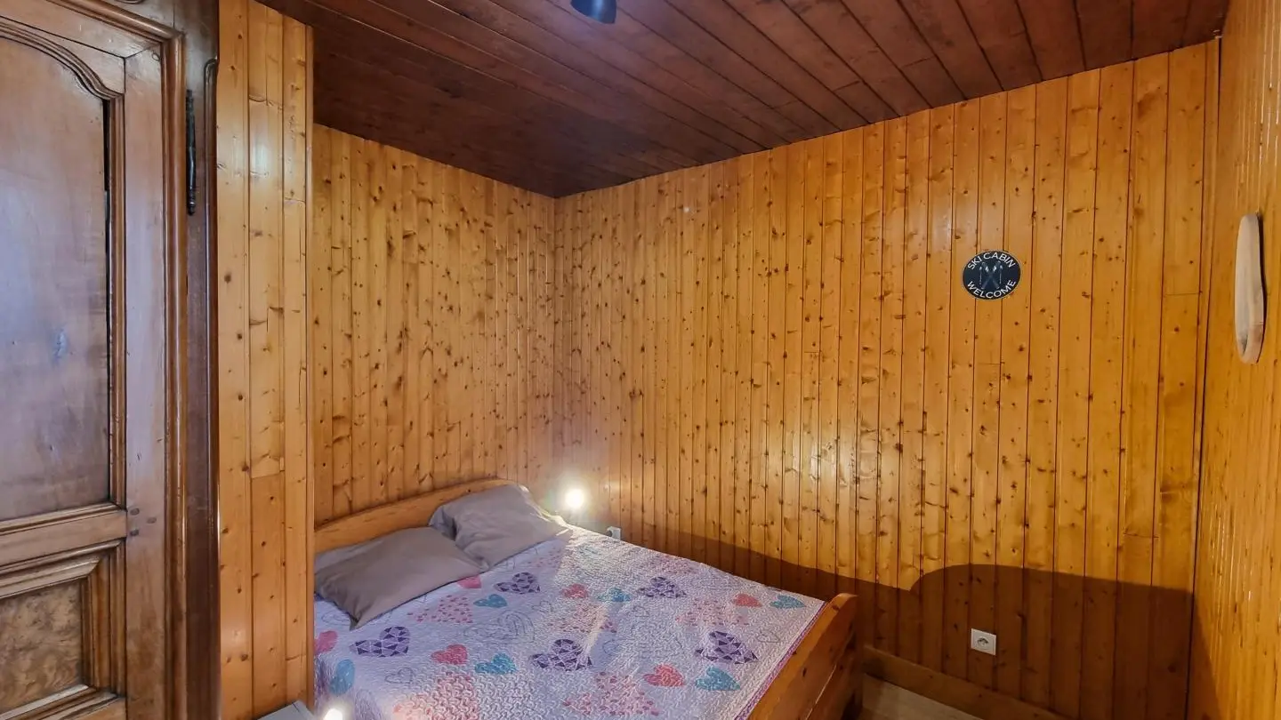 Chambre 3 : un lit 140x190.