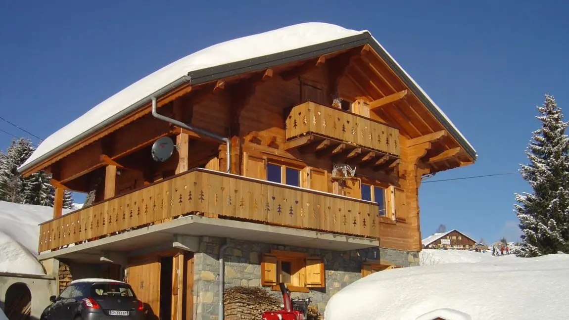Chalet en hiver