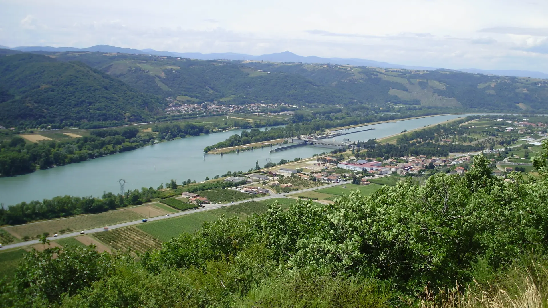 Vue du Belvédère des Méjeans