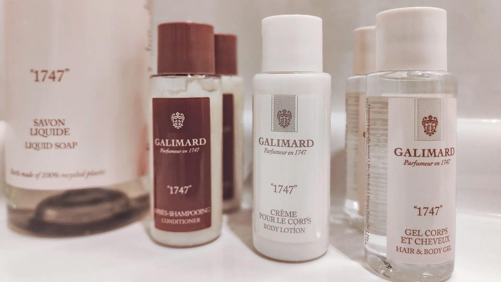 produits d'accueil Galimard