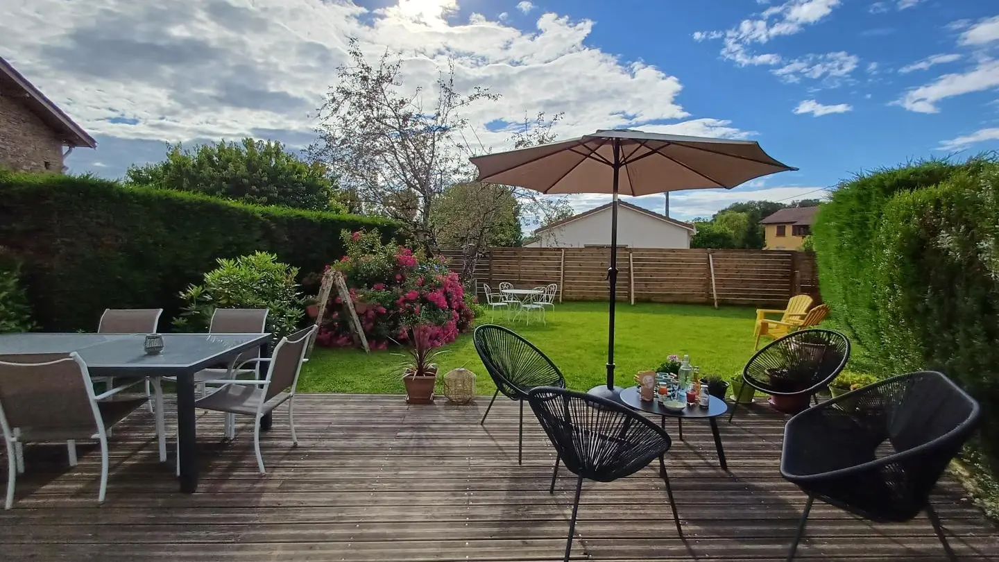 Terrasse et jardin