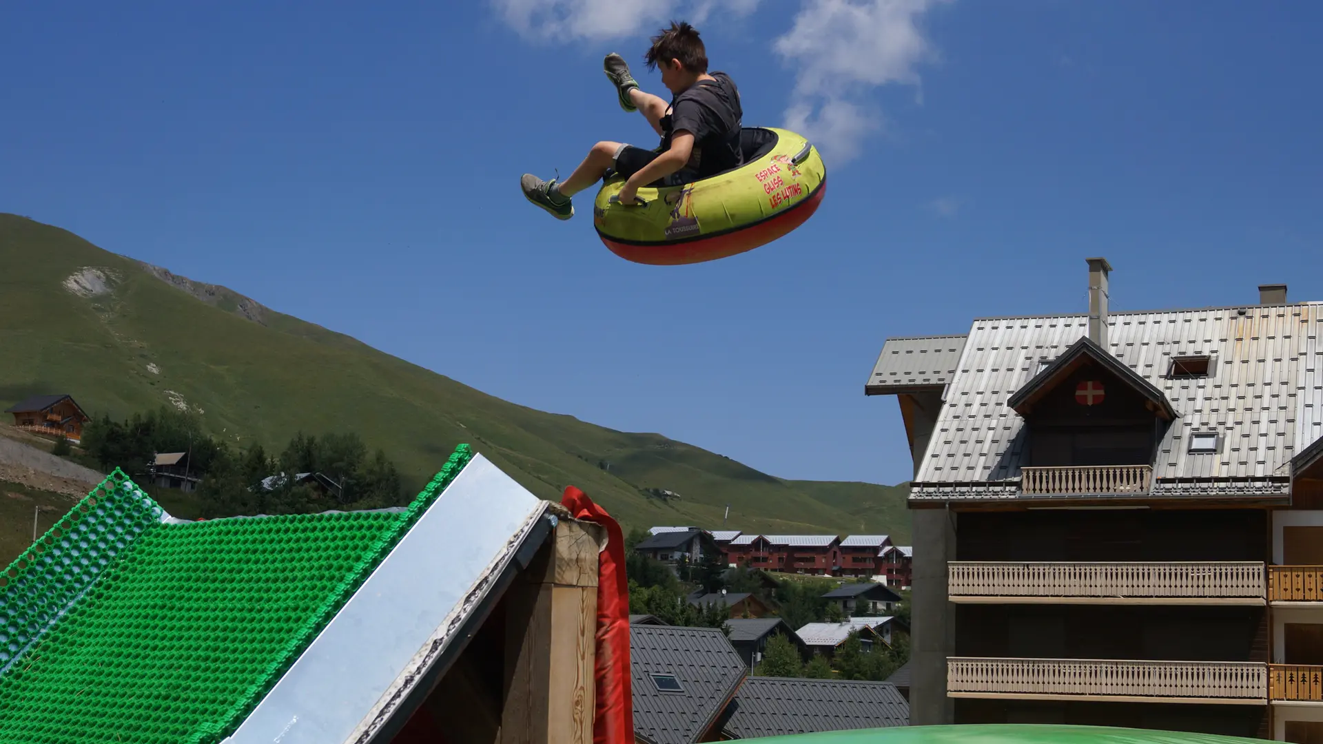 Big Air Bag à La Toussuire