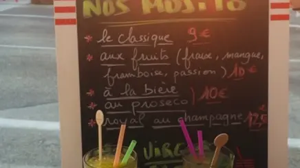 Cocktail en terrasse