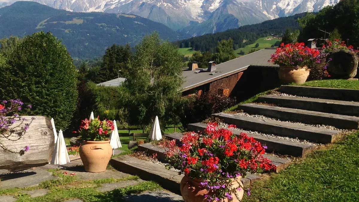 Jardin Hotel 4* Aux Ducs de Savoie à Combloux