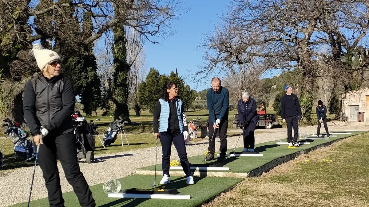 Golf de Servanes à Mouriès, au sud des Alpilles