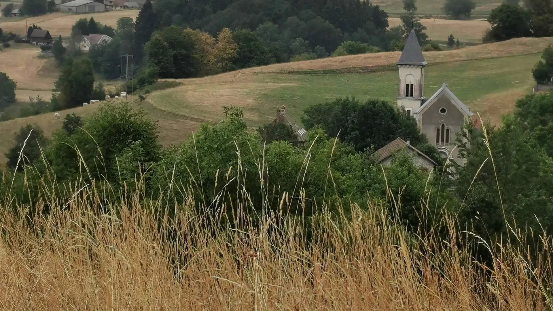 Vue de St Sixte - En balade