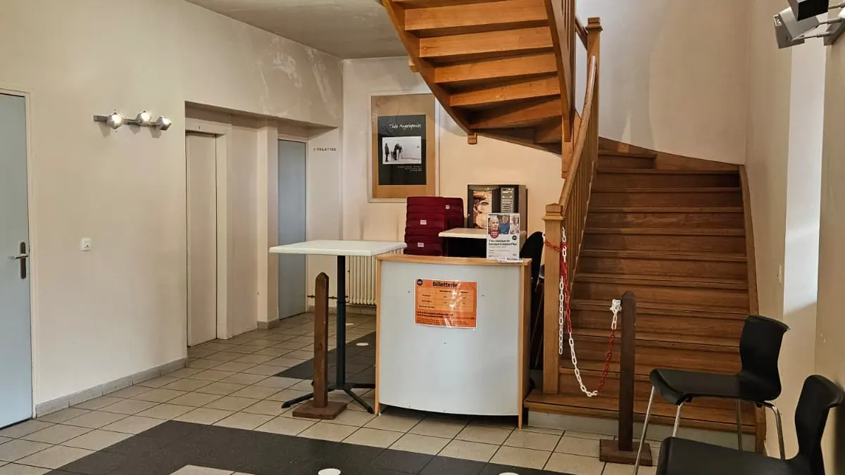 Vue de l'accueil du Centre Culturel Jeannine Creissels