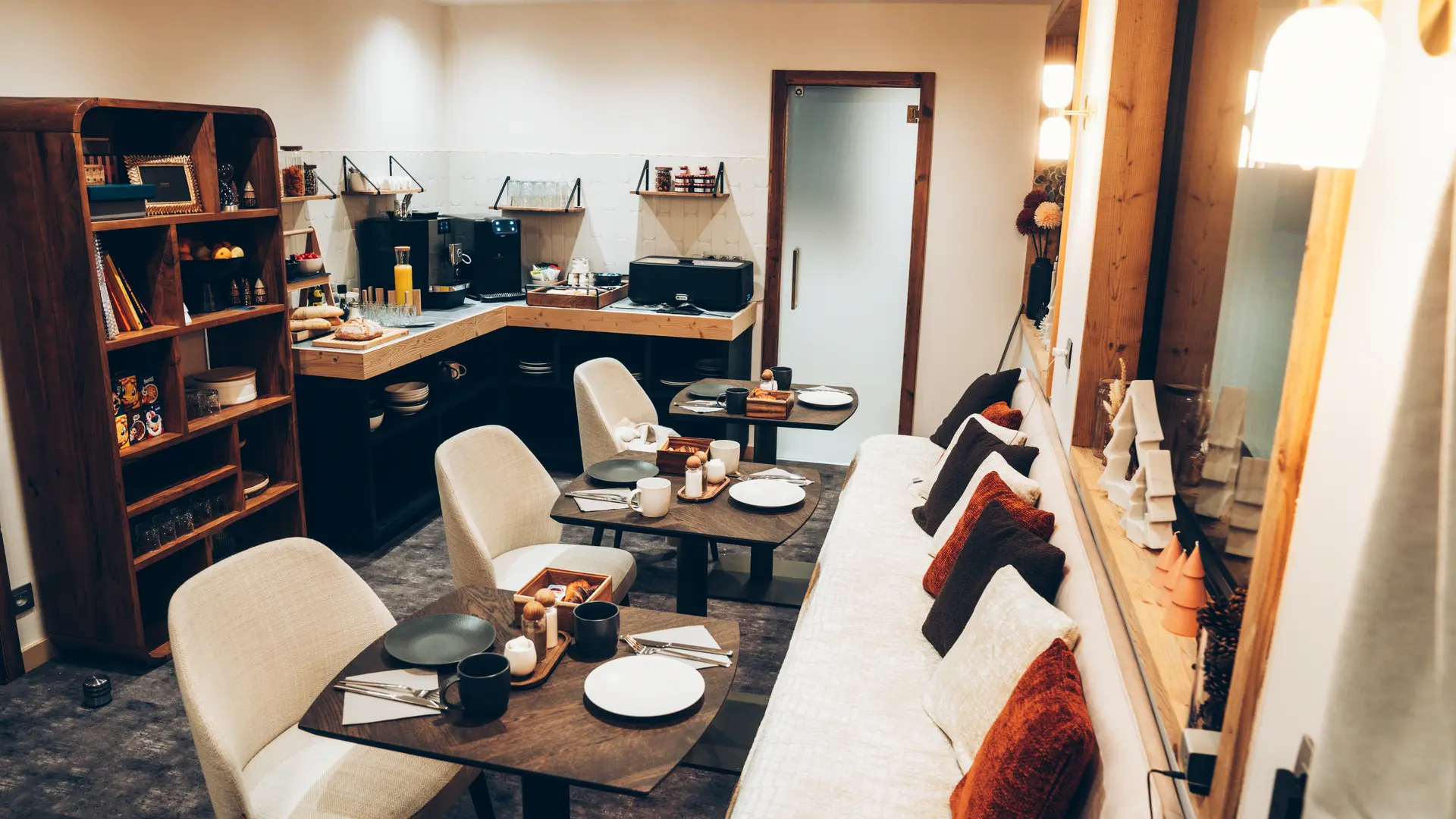 Salle du petit-déjeuner