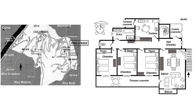 Gîte Le Dionel-Le plan-Colomars-Gîtes de France des Alpes-Maritimes