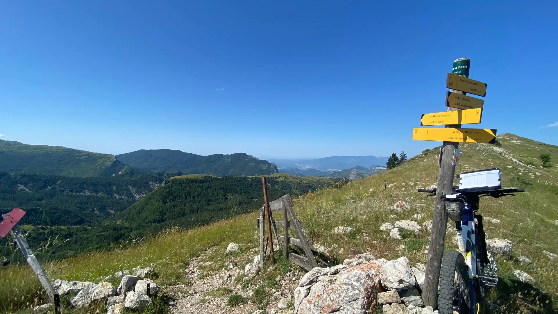 Panorama depuis les crêtes