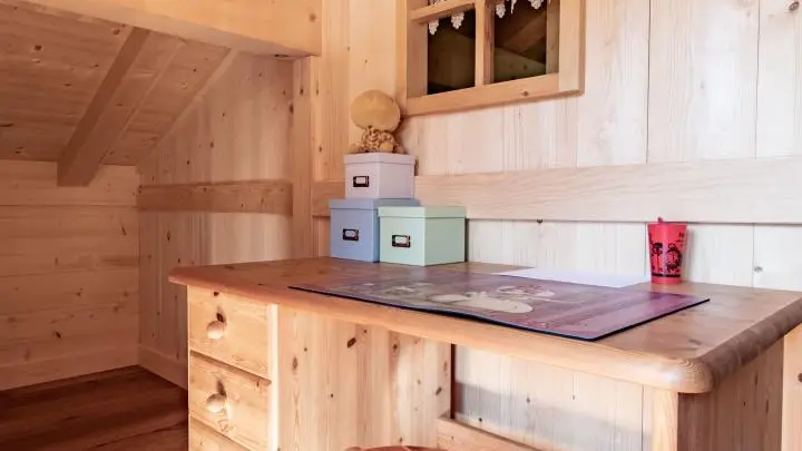 Espace bureau à l'étage