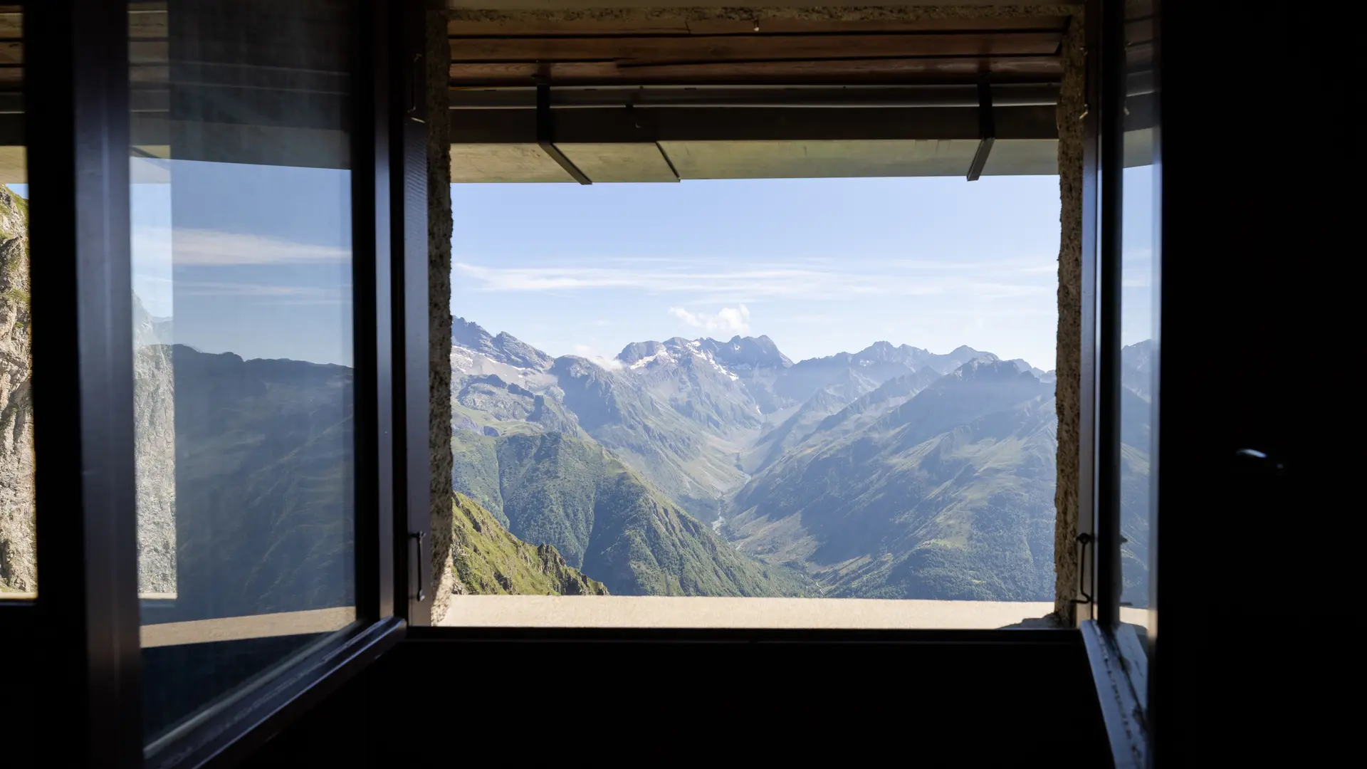 vue du refuge - intérieur