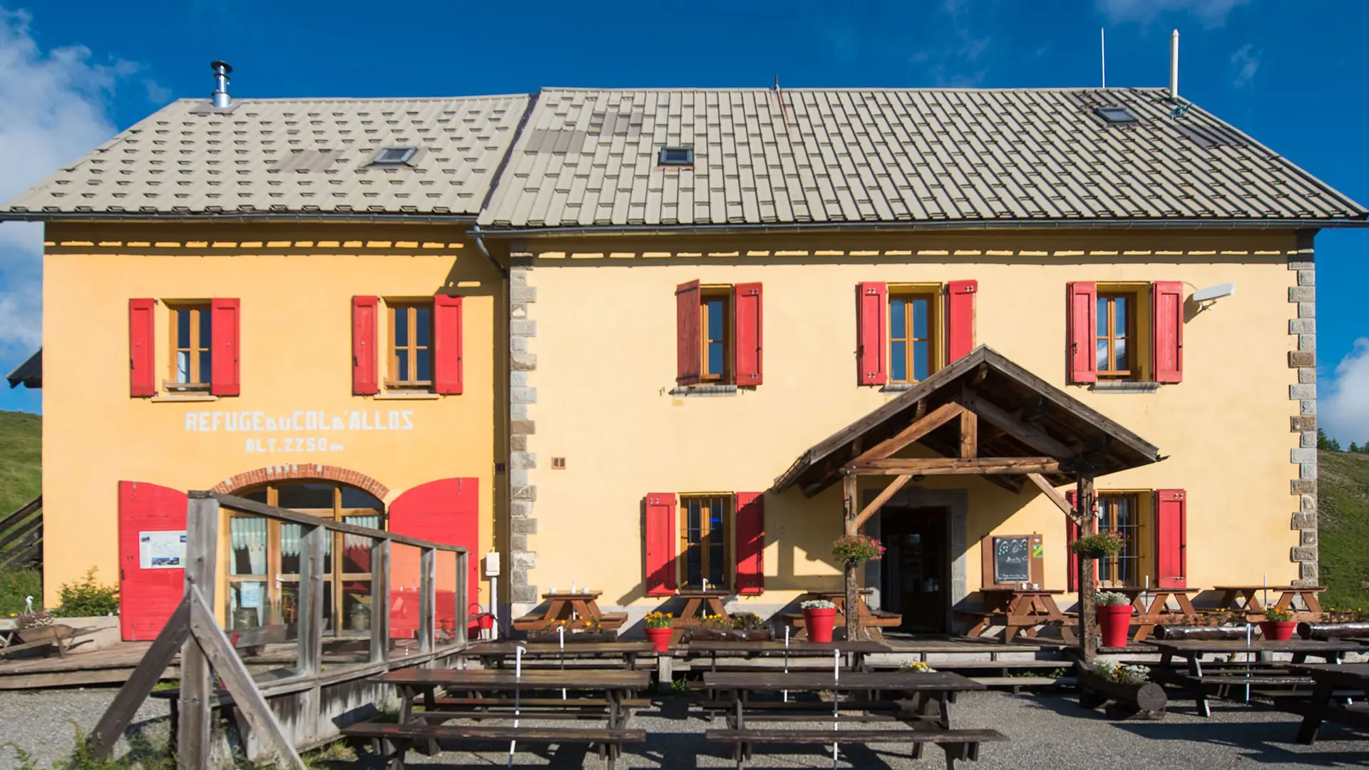 Refuge du col d'Allos