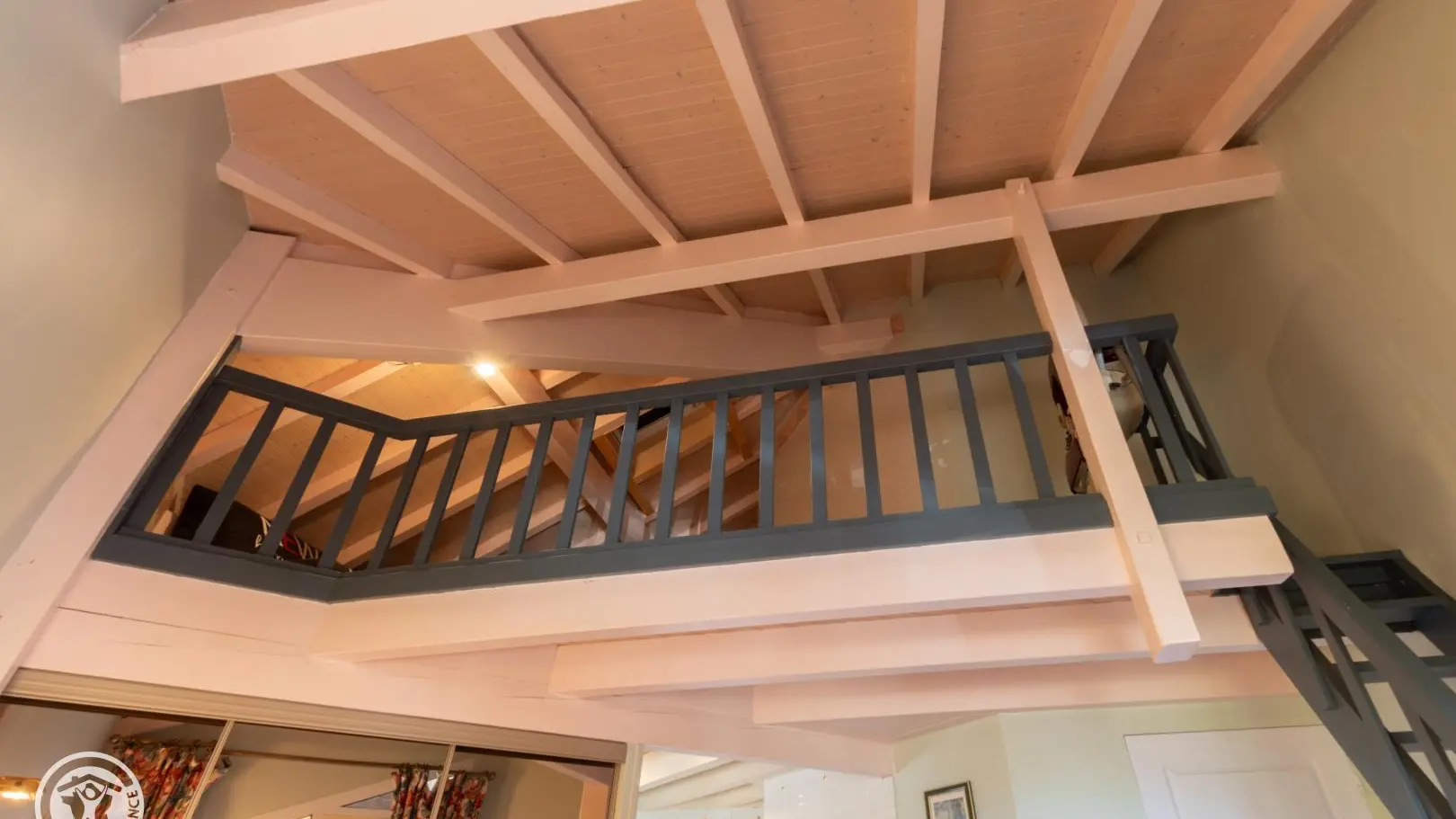 Chambre 1 - mezzanine (accès très raide)