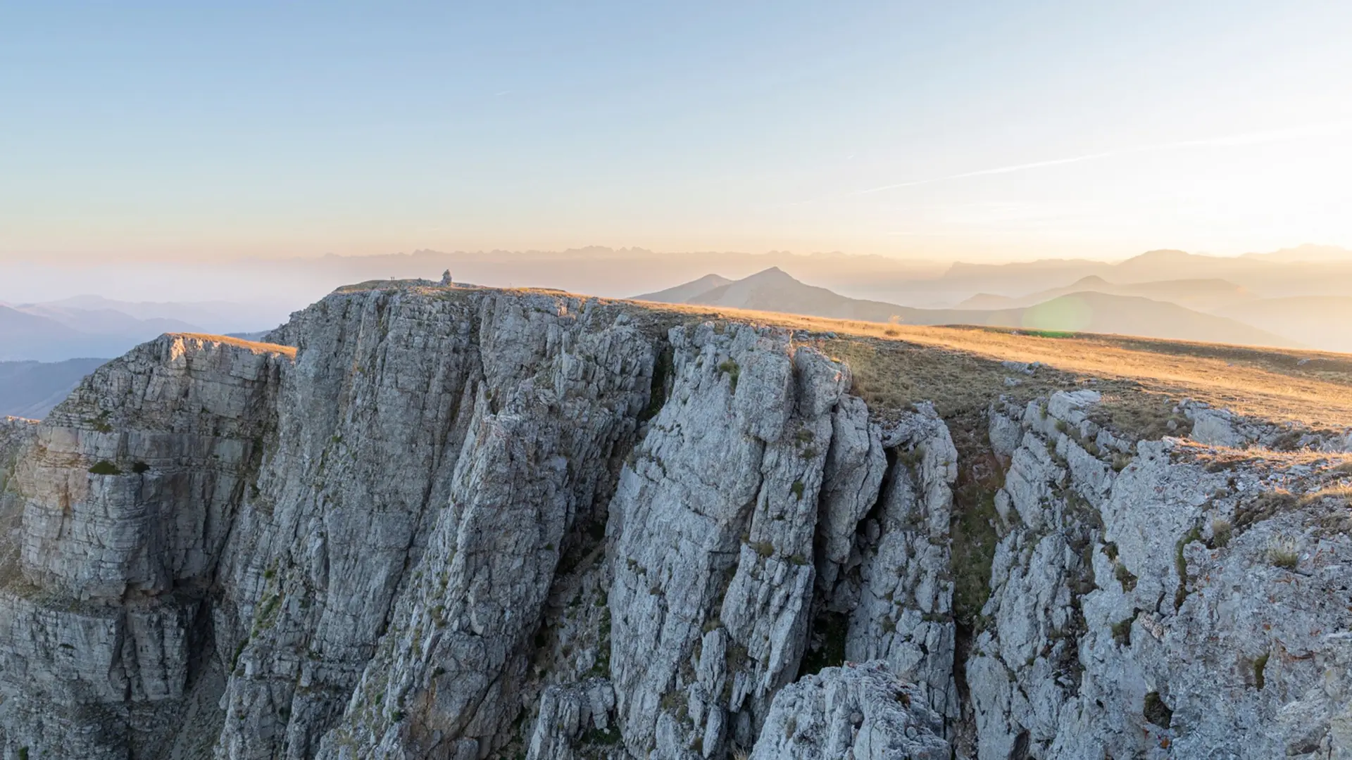 A proximité du sommet des Monges