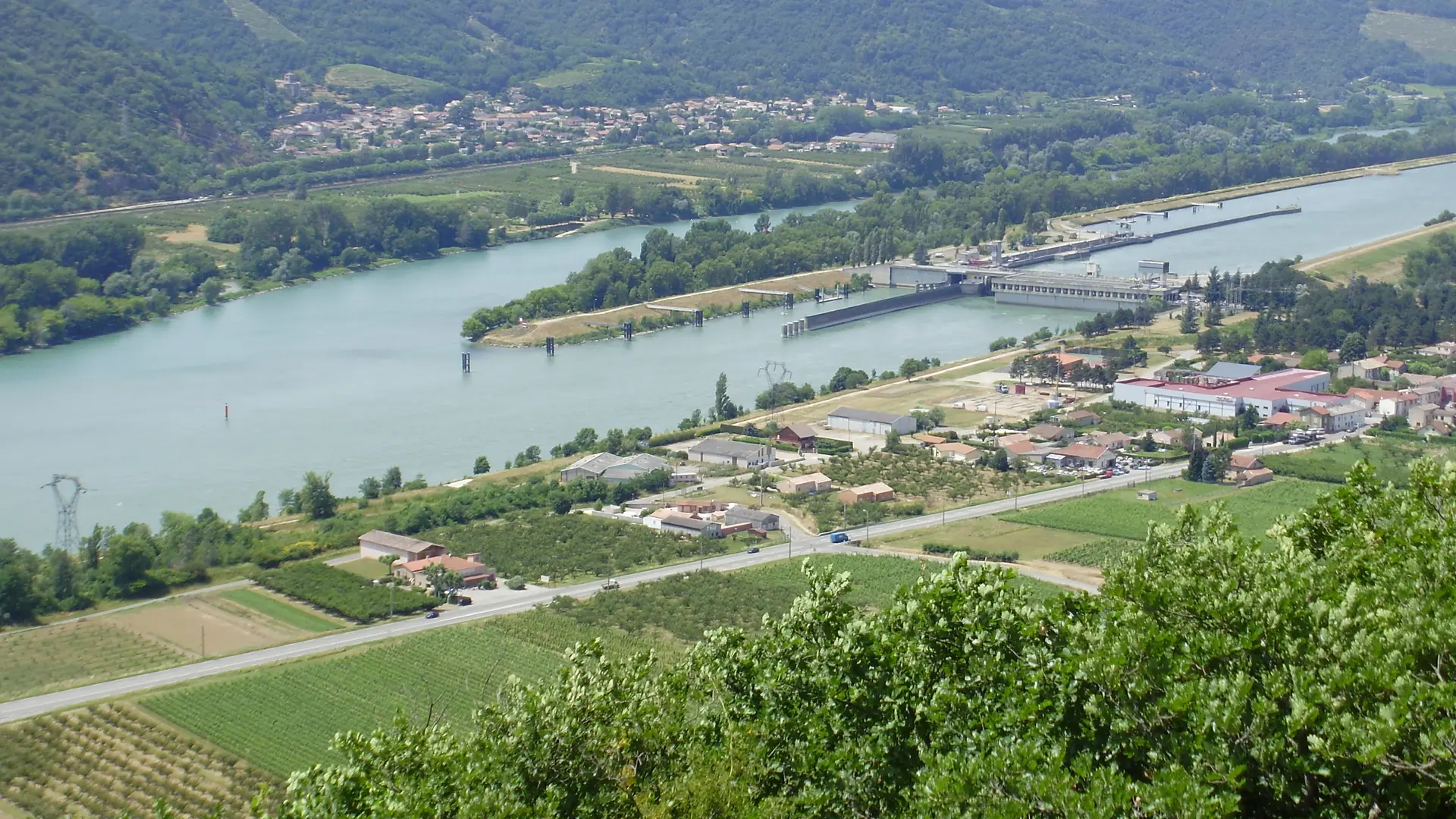 Vue du Belvédère des Méjeans