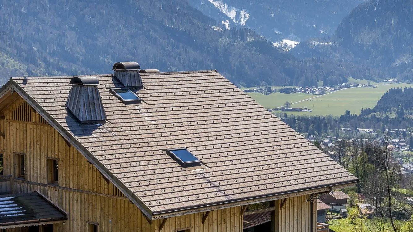 Le chalet de Vigny Façade sud-ouest