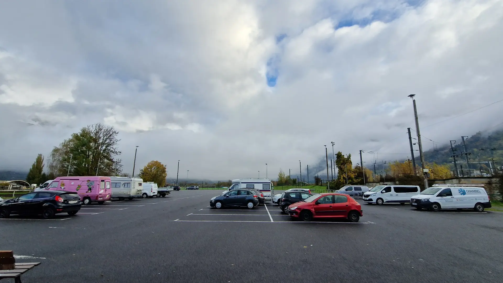 Parking extérieur