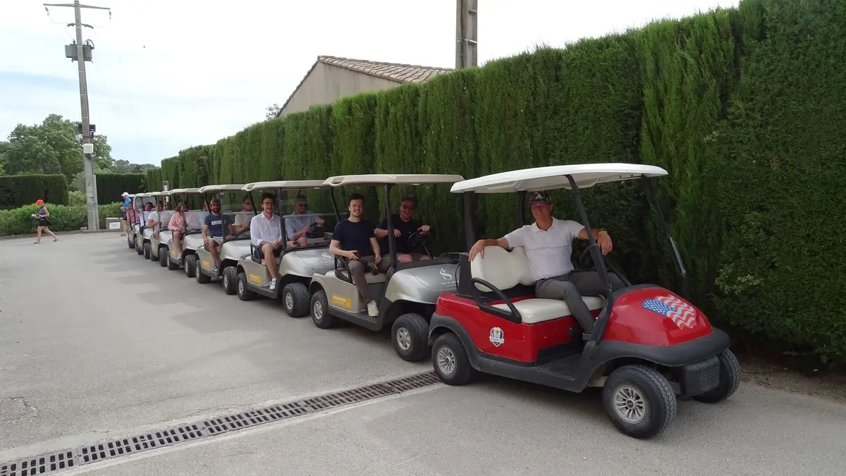 Golf de Servanes à Mouriès, au sud des Alpilles