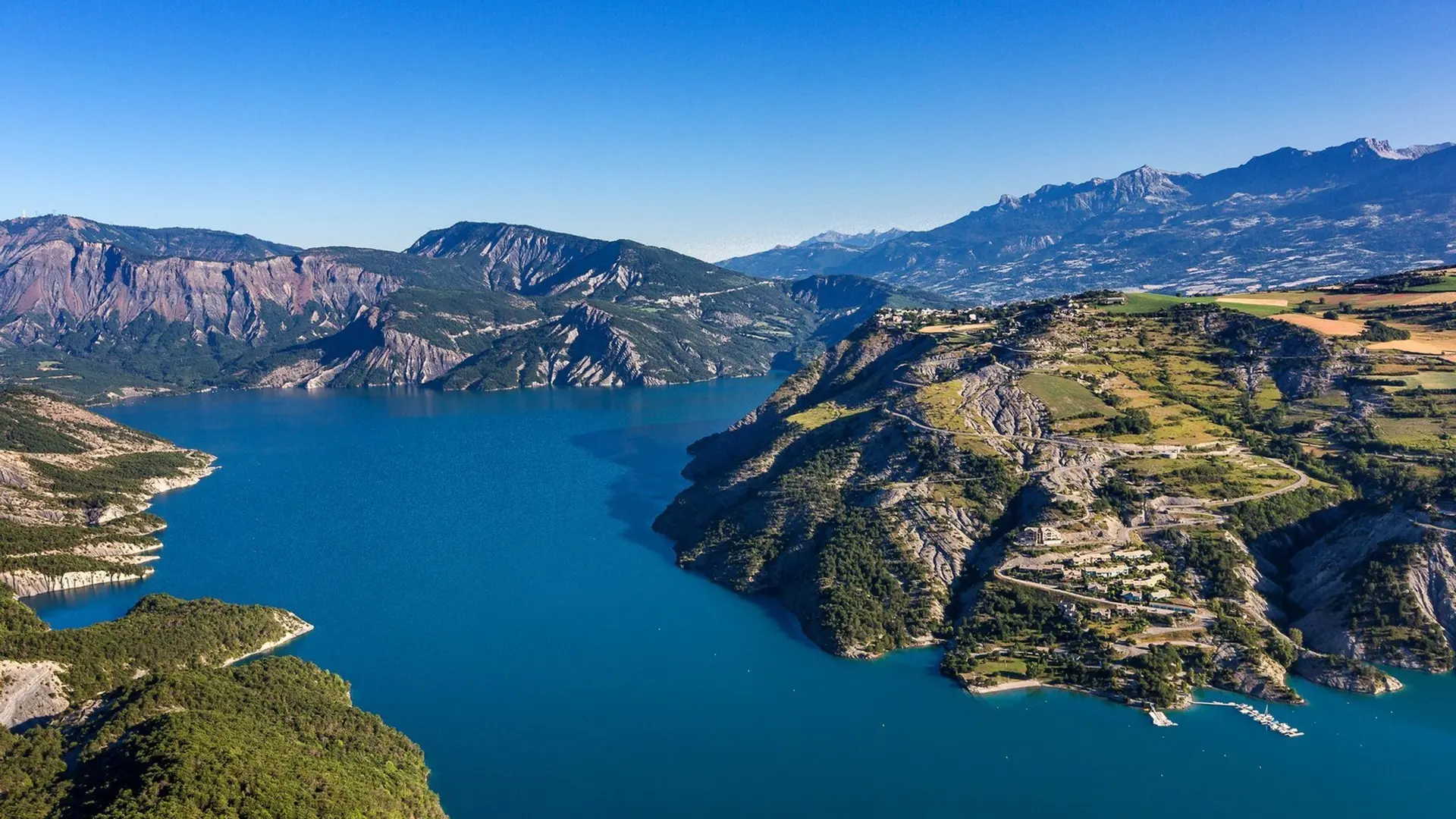 Le lac de Serre-Ponçon