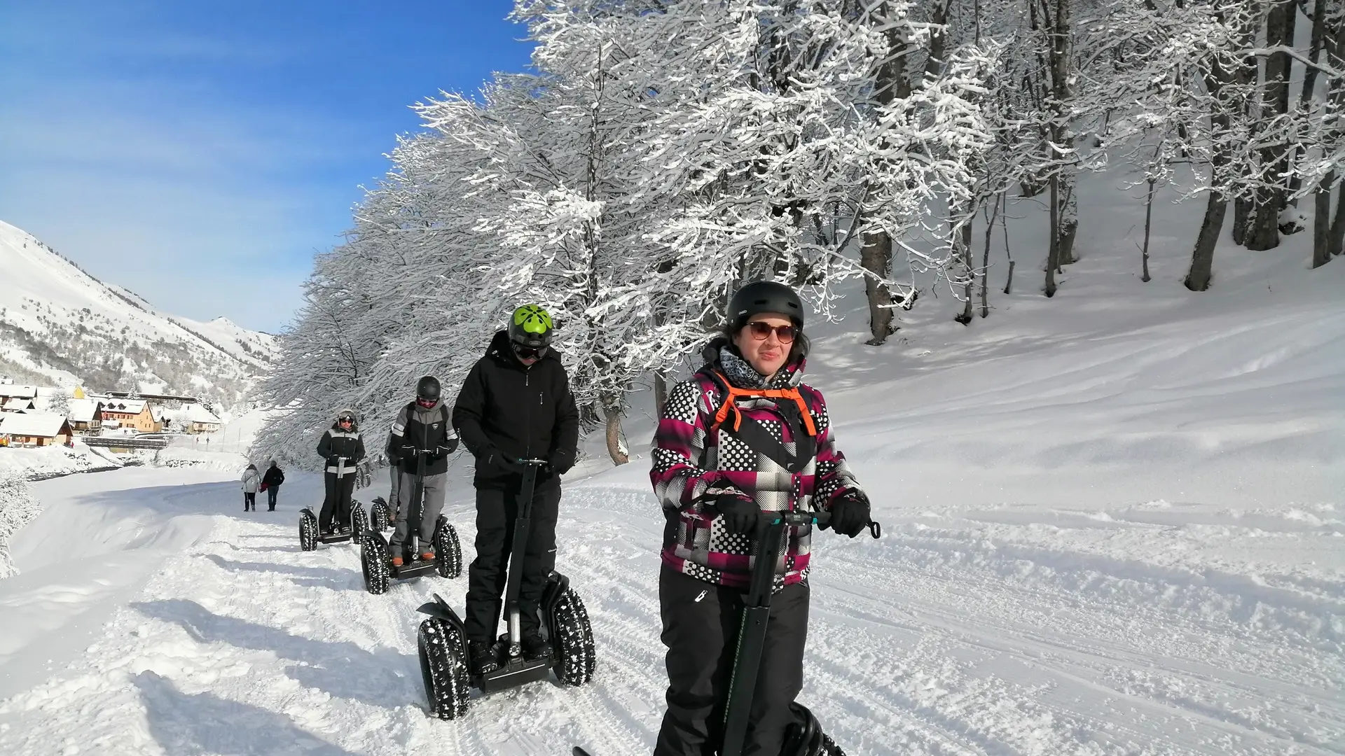 Rando Segway sur la neige