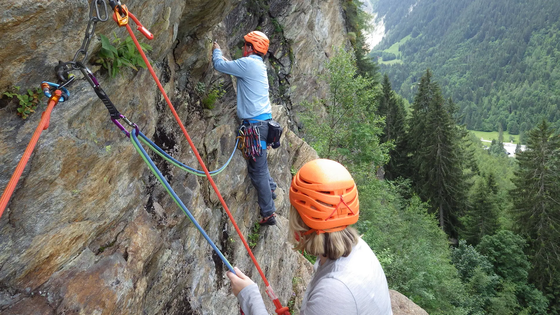 Grande voie - les Contamines Montjoies