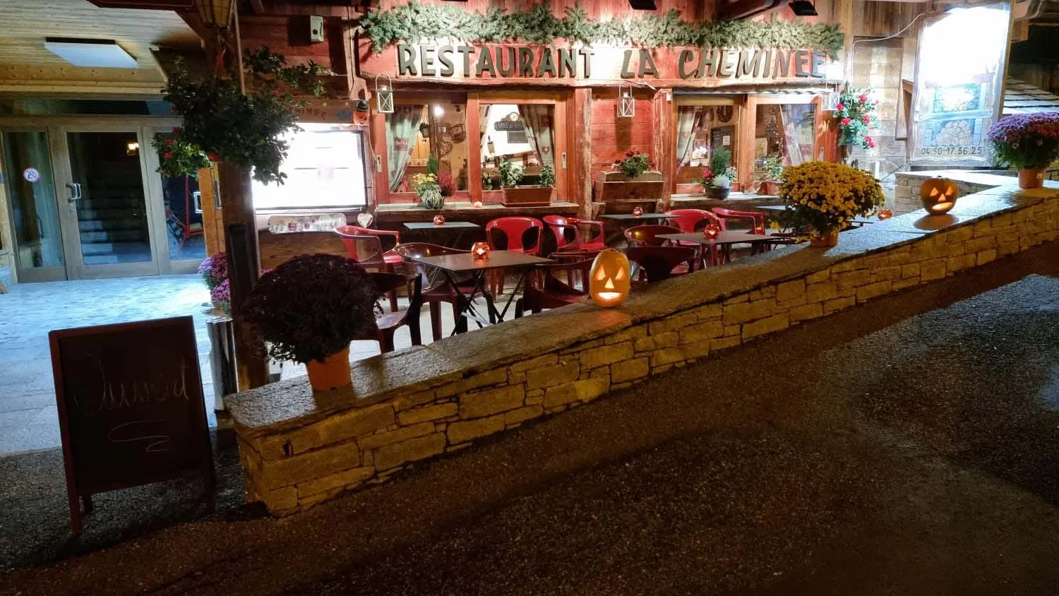 La terrasse de nuit