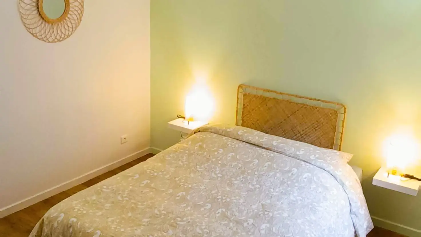 Chambre à lit double