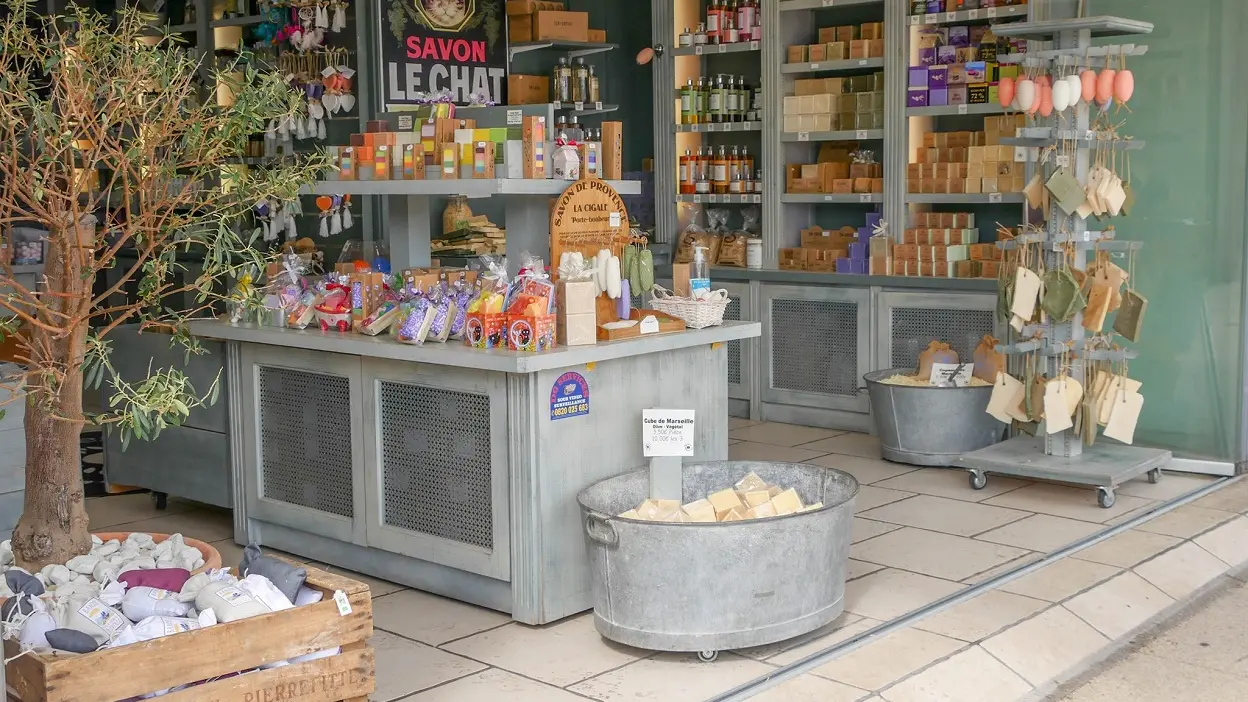 Devanture du magasin