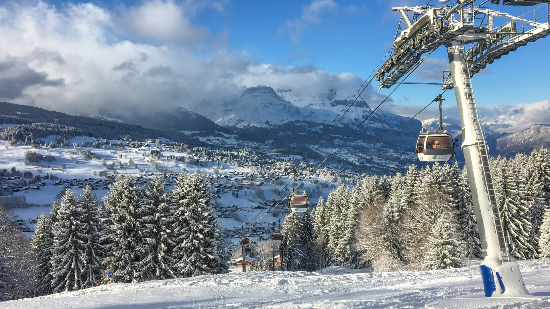 Vue de la piste