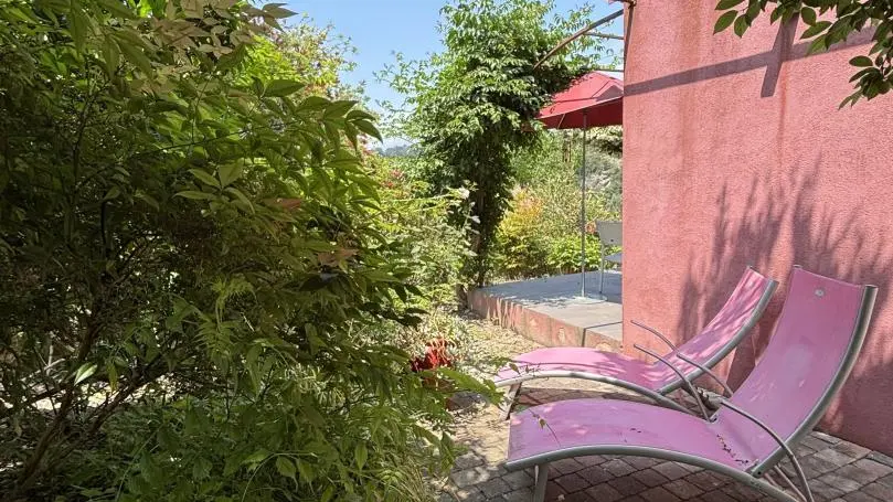 Gîte Mas de la Galinette Capucine-Terrasse privative-Biot-Gîtes de France Alpes-Maritimes