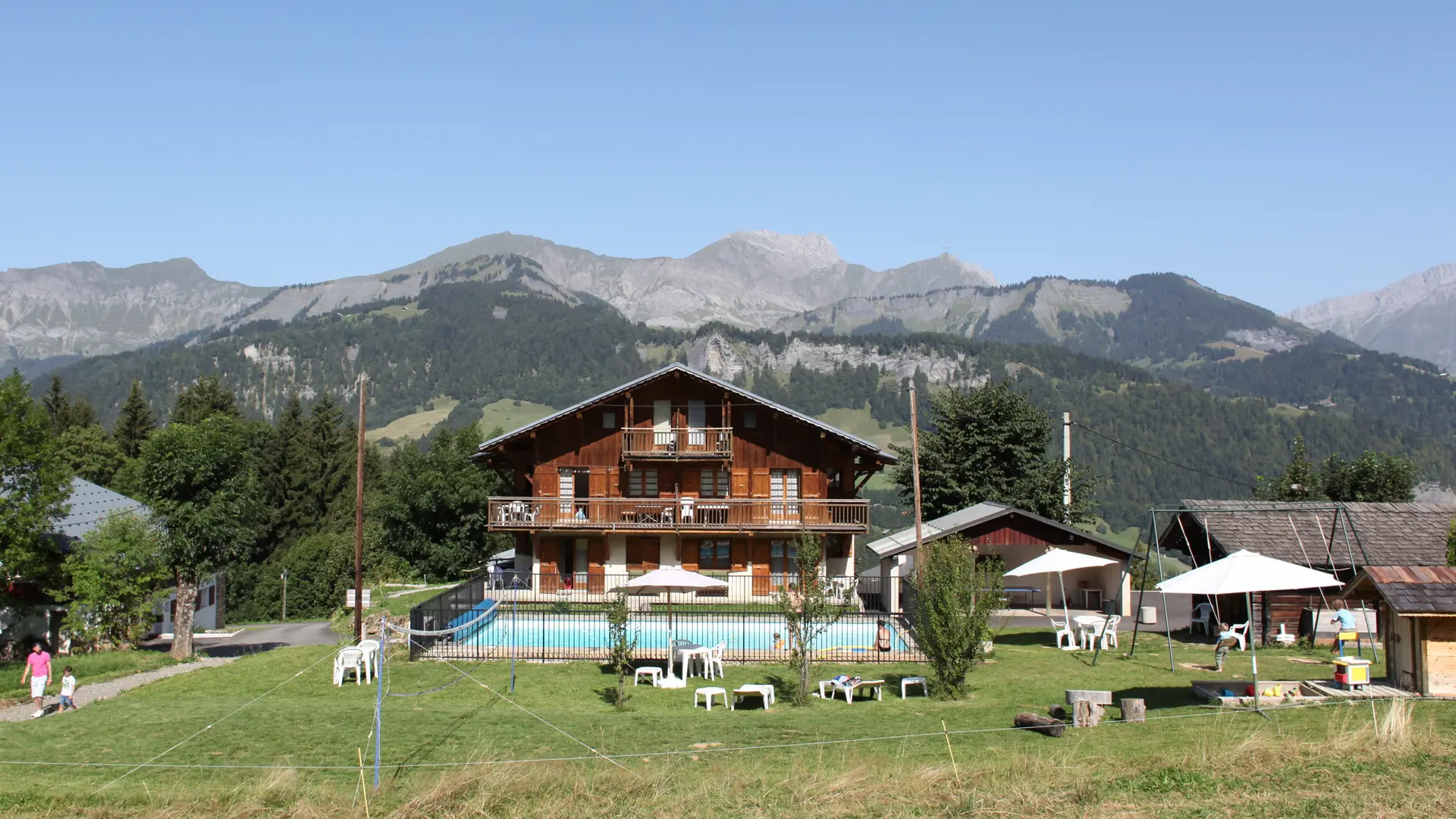 Chalet La Marmotte, Vue Chaîne Des Aravis