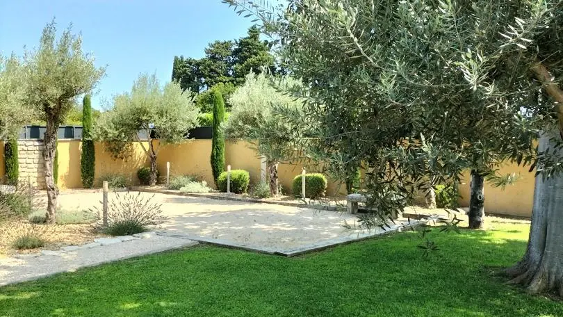 Jardin et terrain de Pétanque