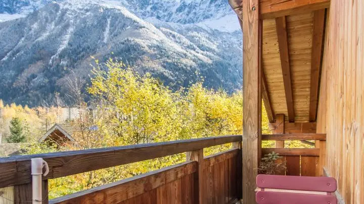 Balcon Nord-Est accès par la chambre 1