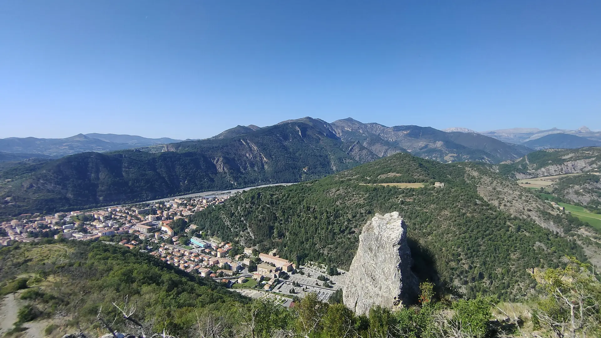 Vue pendant la randonnée