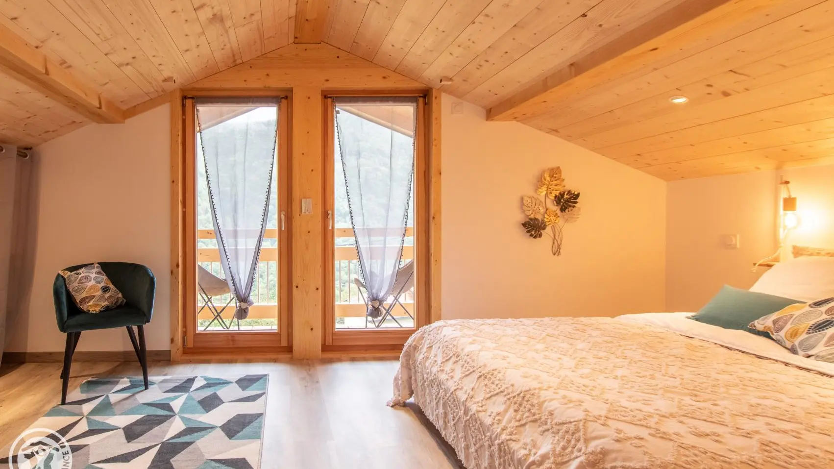 Chambre 1 - Accès balcon