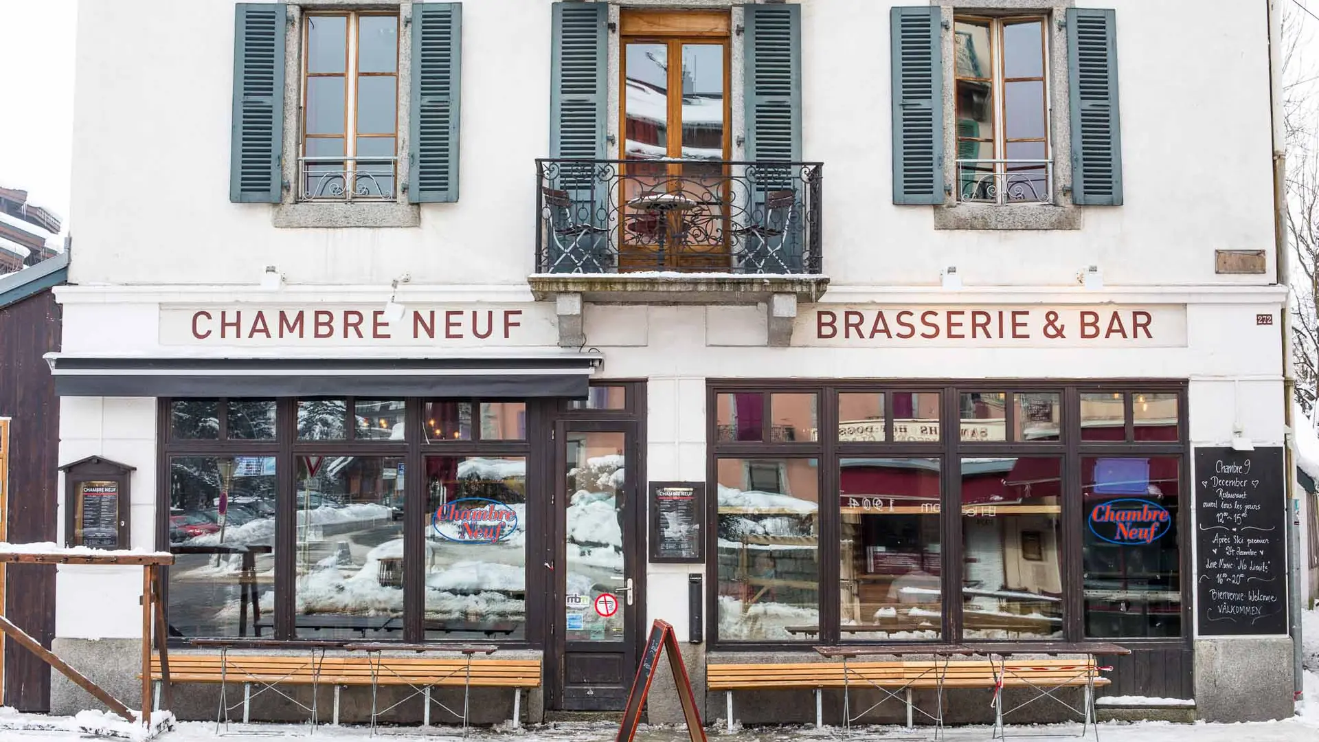 Exterieur chambre neuf