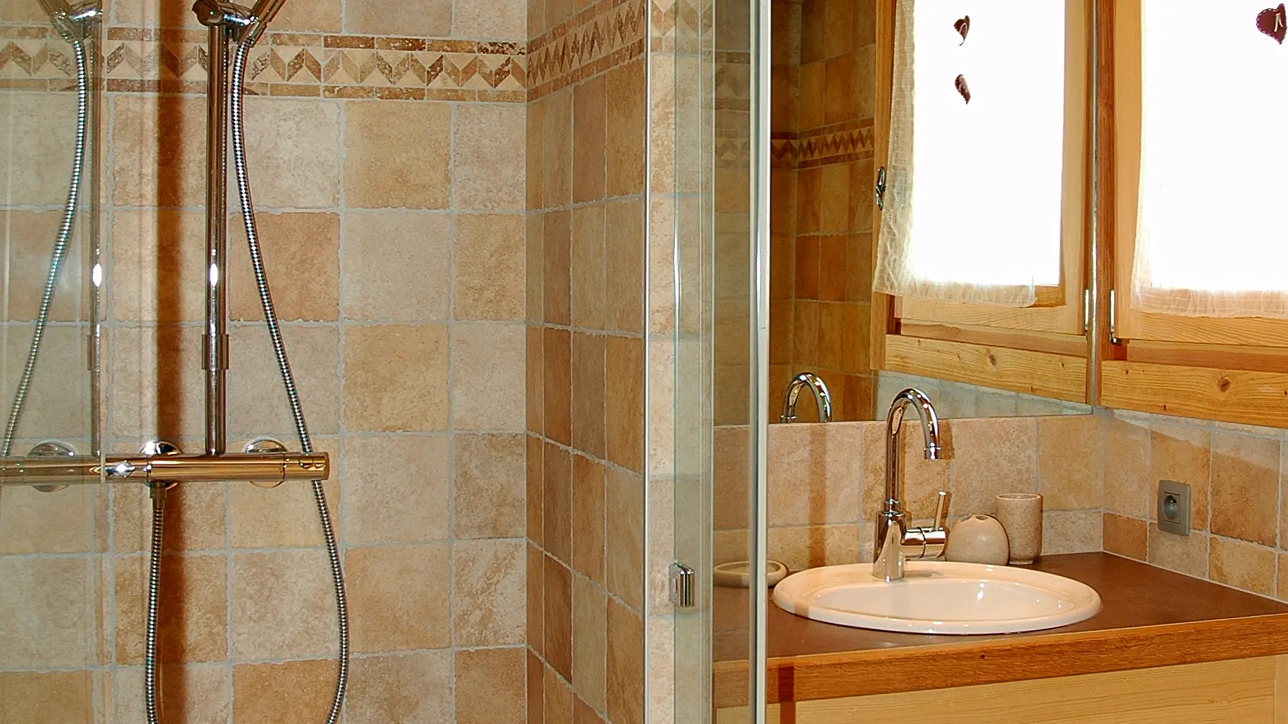 Salle de bain rez de jardin