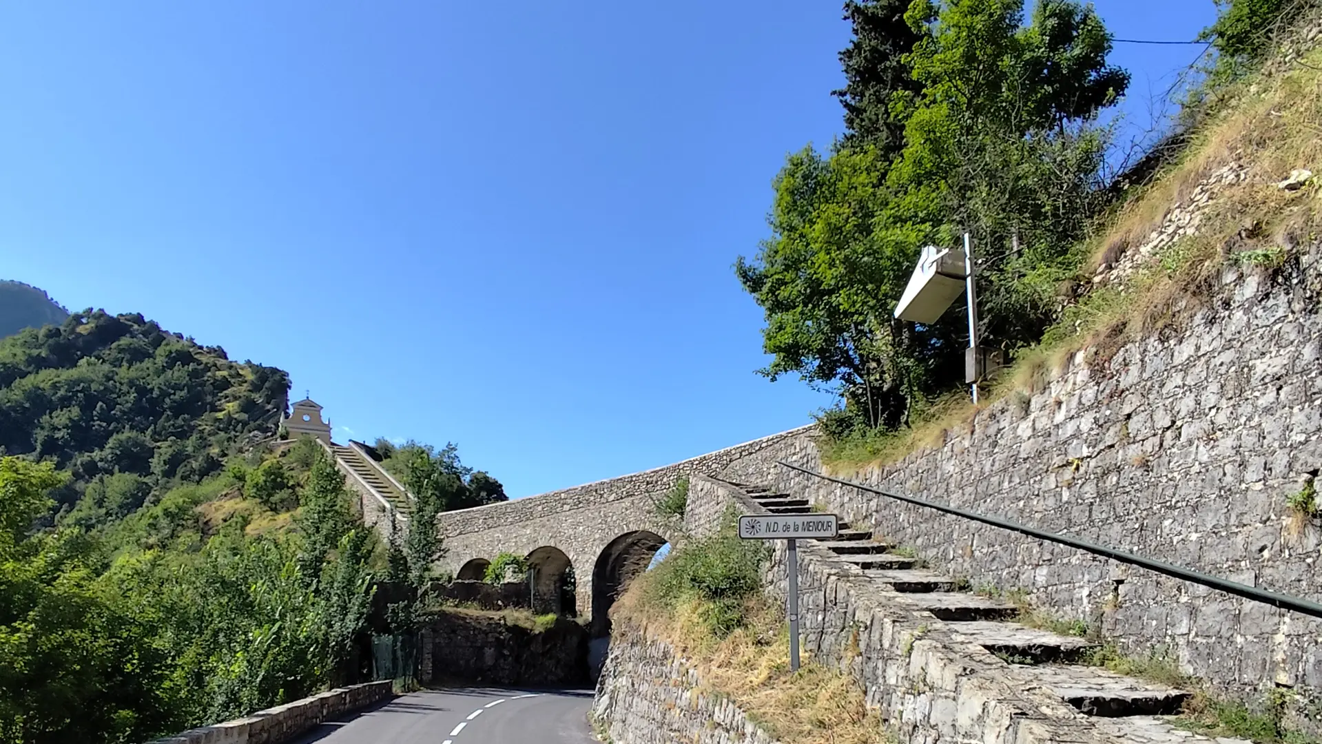 Vue depuis la route