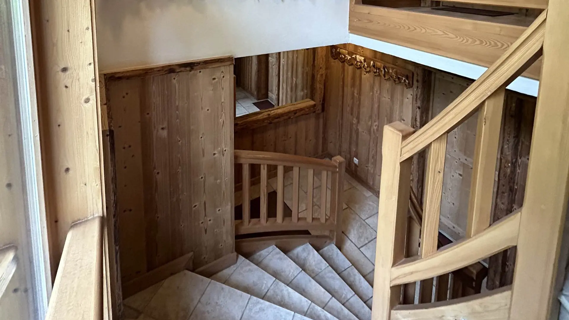 Escalier NIveau R+1 et R+2